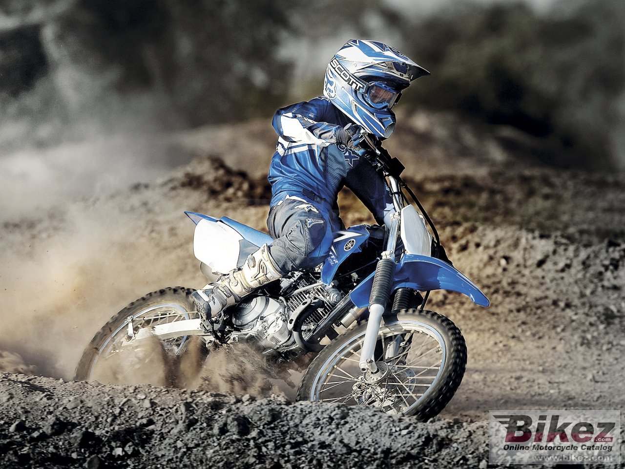 Big Yamaha tt-r125lw e picture and wallpaper from Bikez.com